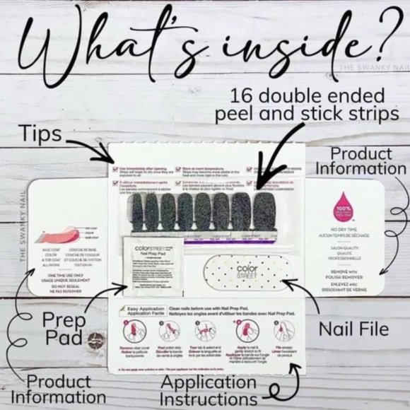 Color Street Nail Strips ~ Kiss & Toile - Picture 6 of 6